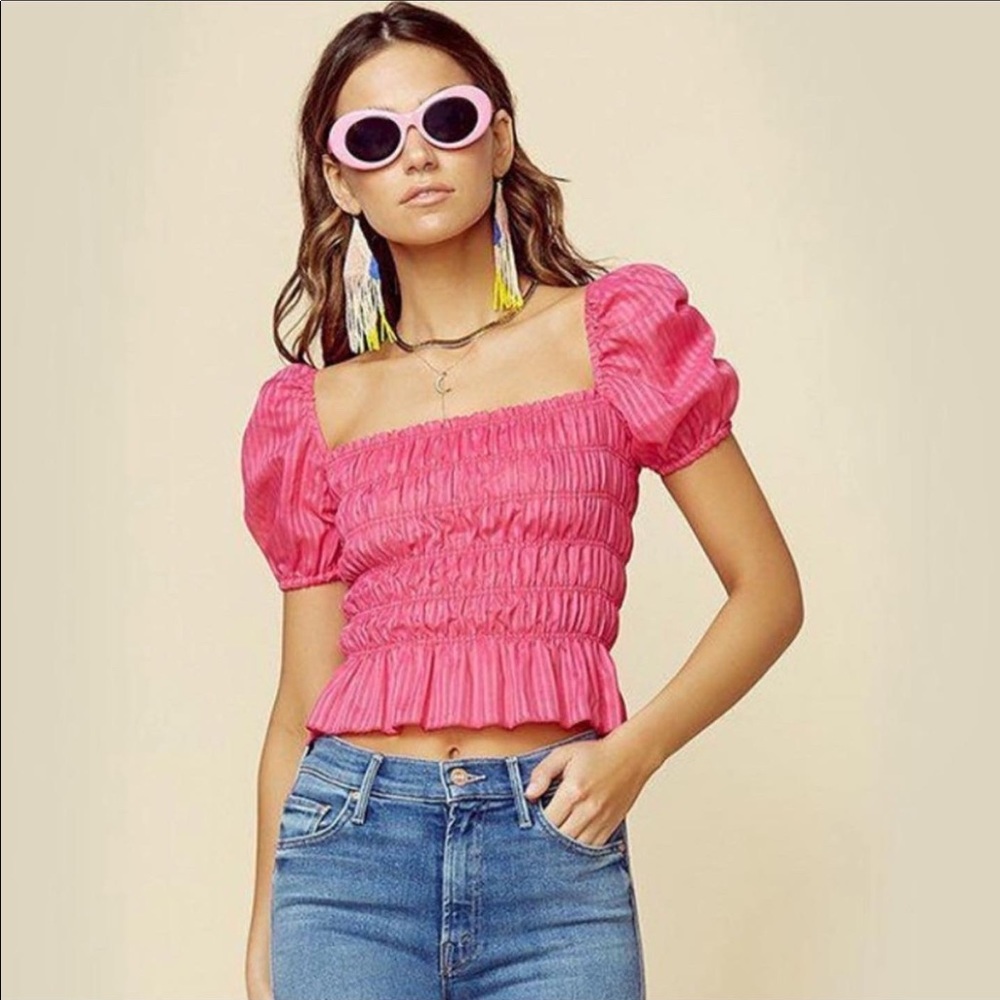 PLANET BLUE Top - XS! PINK